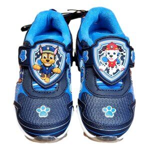 Paw Patrol Light Up Sneakers Size 10 Blue